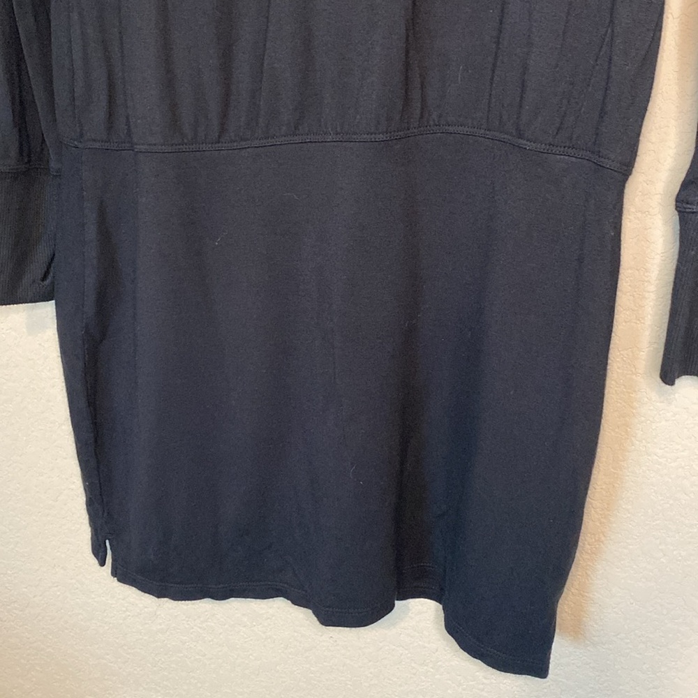 ATHLETA | Women's Duran Tunic Drop Waist Thumb Slits Drop Waist 964416 Black S - Picture 7 of 10
